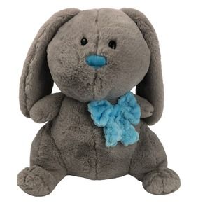 Bunny Blue Bow Plush 16'